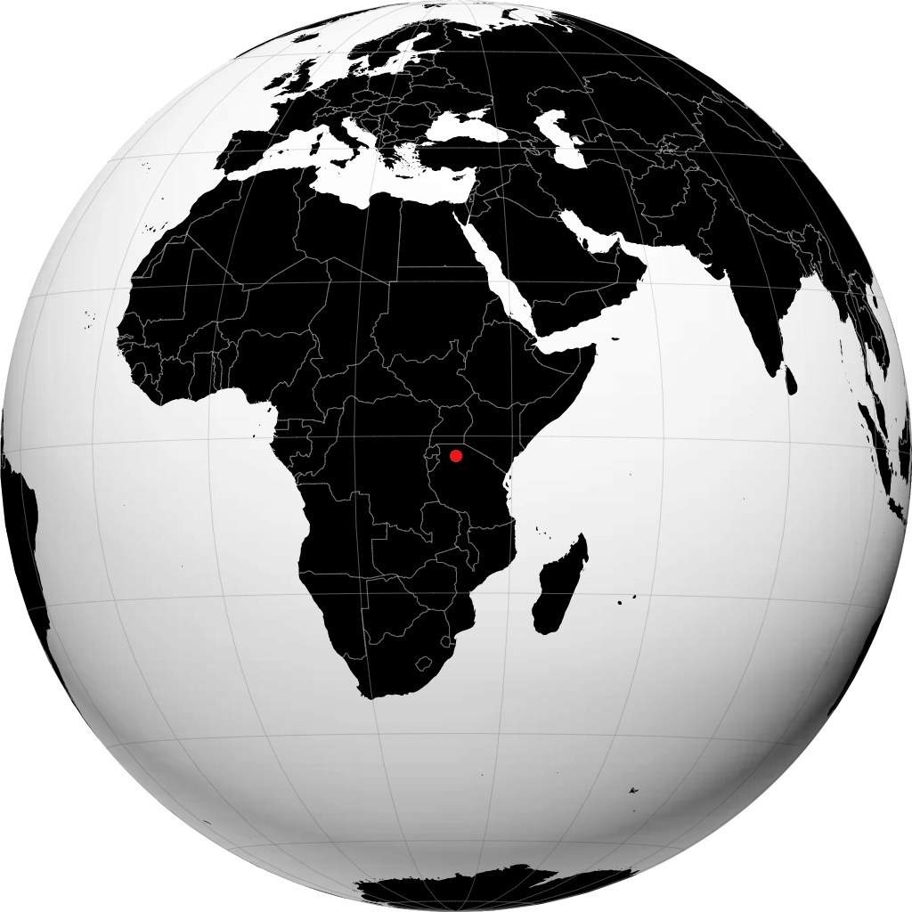 Mwanza na globusie
