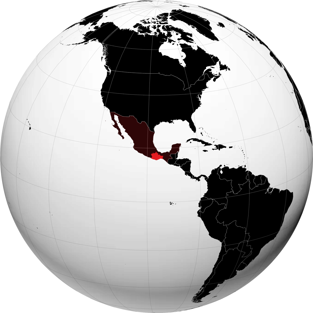 Stan Oaxaca na globusie