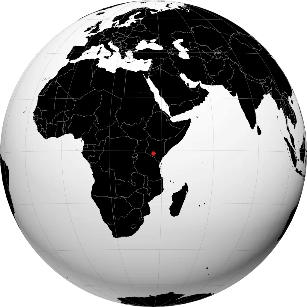 Nairobi na globusie