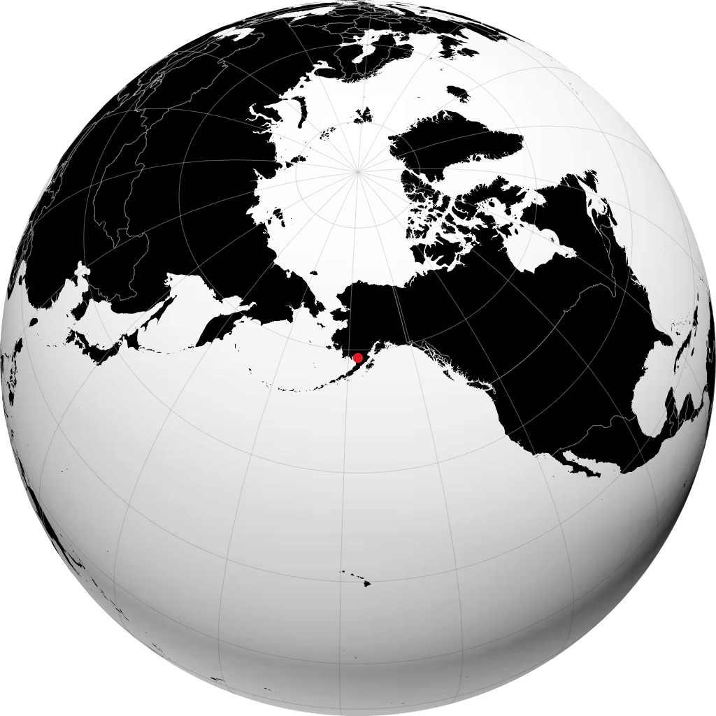 Naknek na globusie