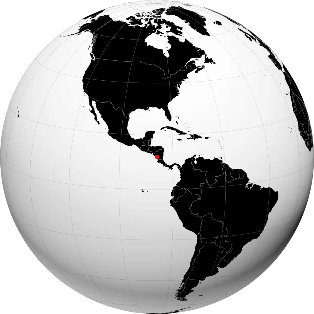 Granada na globusie