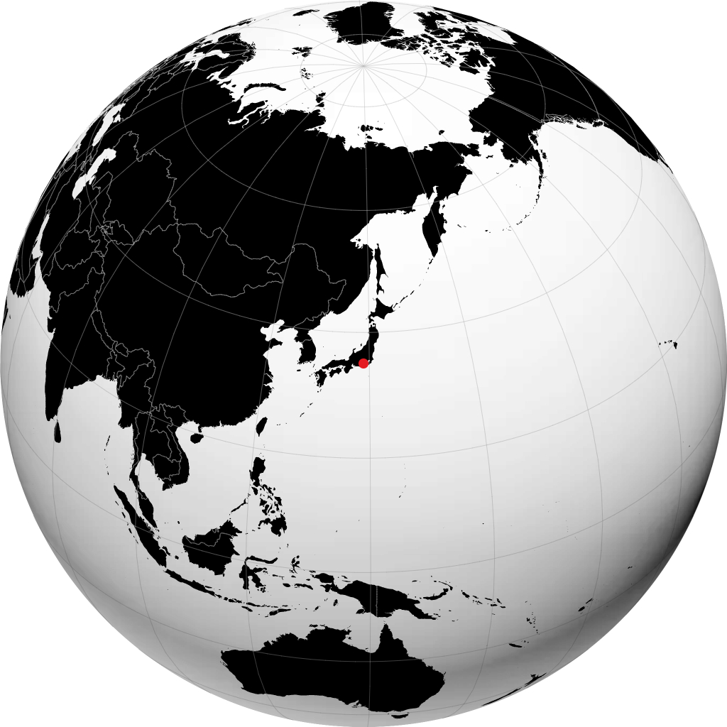 Numazu na globusie