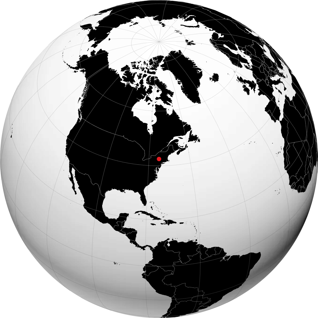 Oneonta na globusie