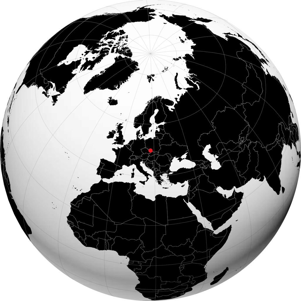 Opawa na globusie