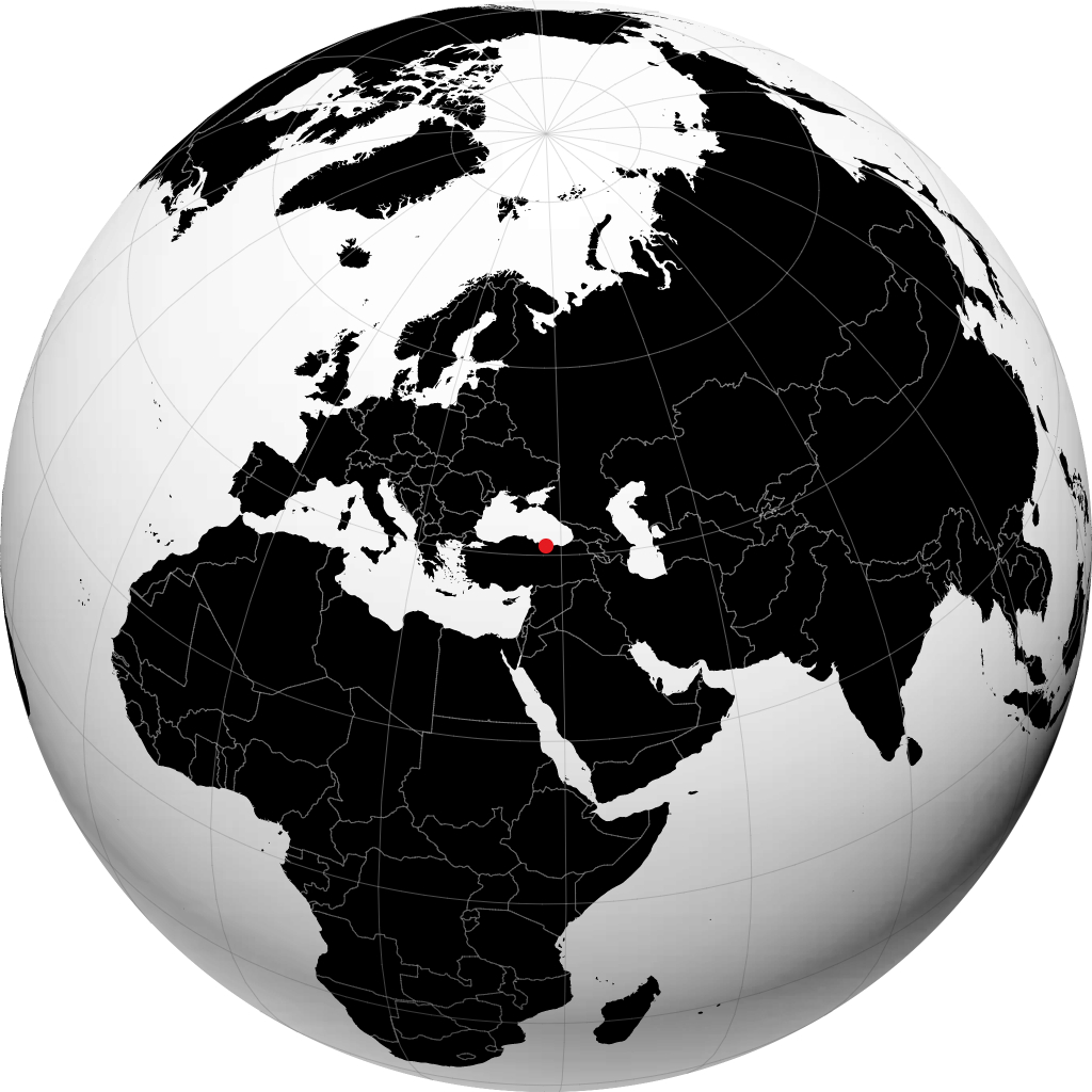 Ordu na globusie