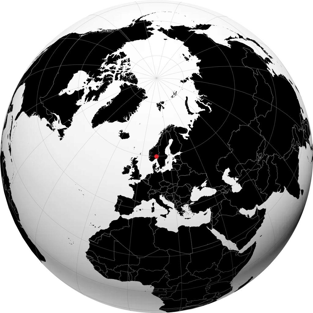 Oslo na globusie