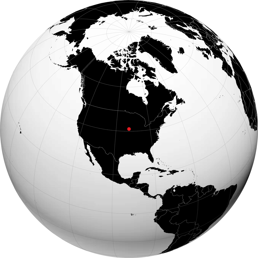 Ottumwa na globusie