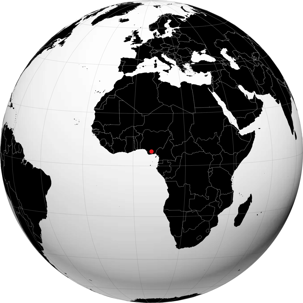 Owerri na globusie