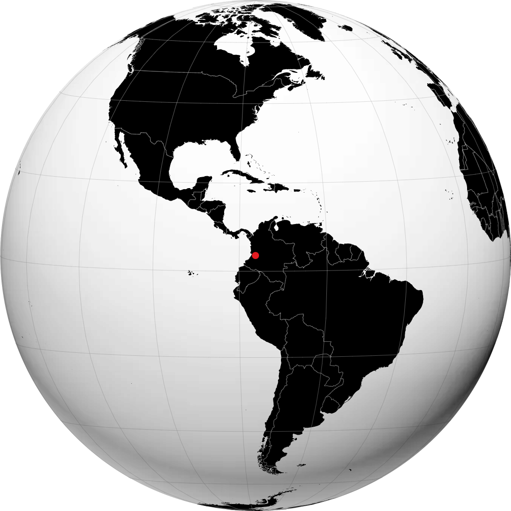 Palmira na globusie