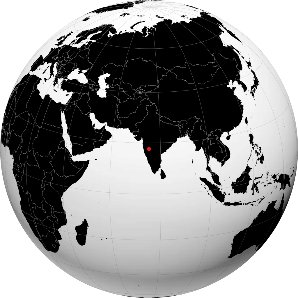 Pandharpur na globusie