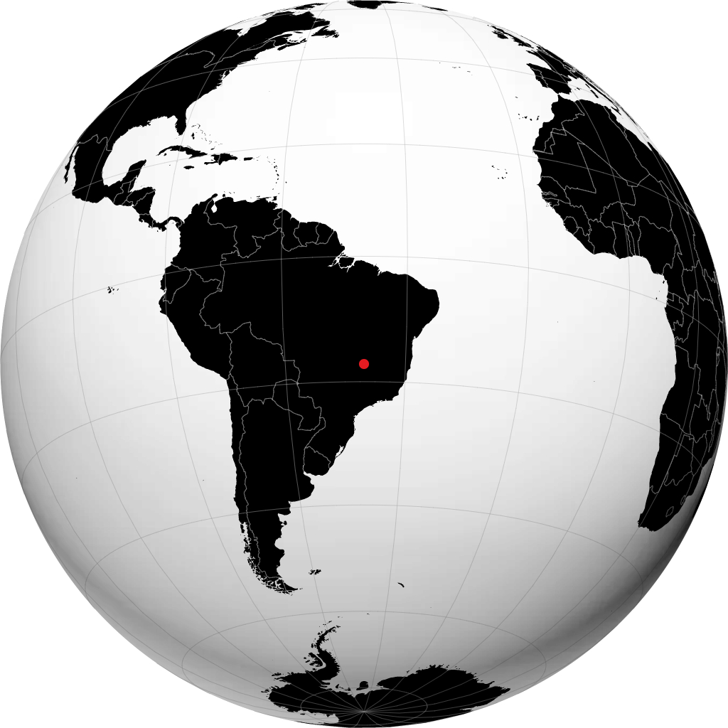 Paracatu na globusie