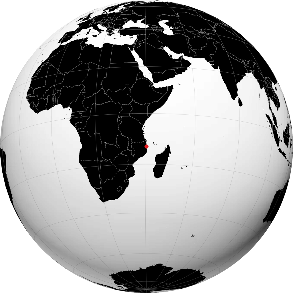 Pemba na globusie