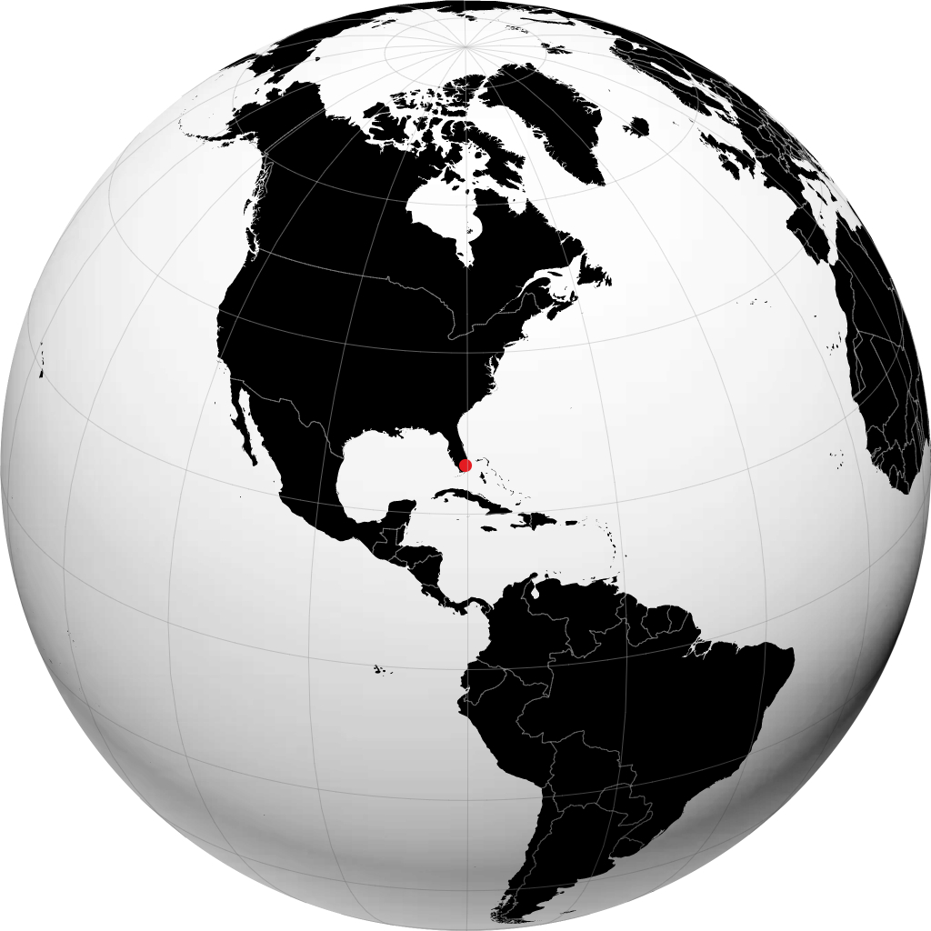 Pembroke Pines na globusie