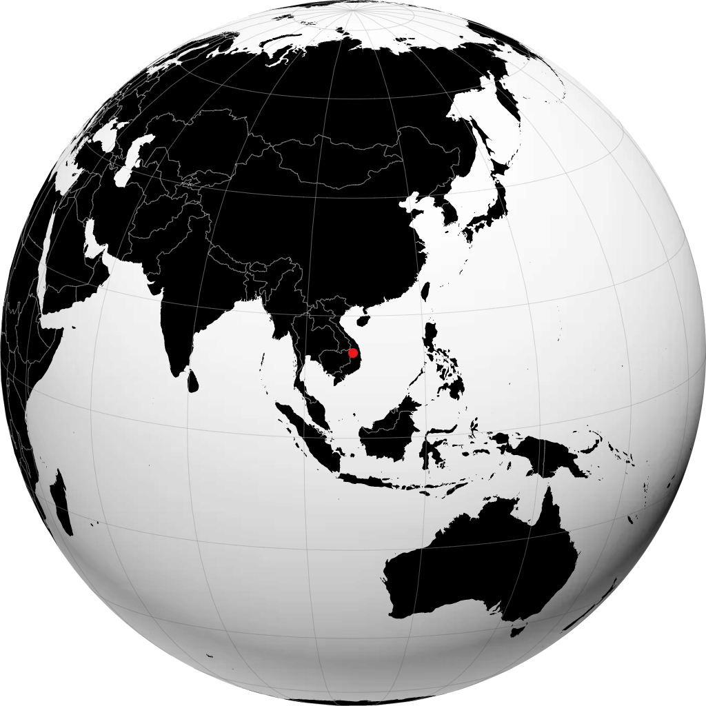 Pleiku na globusie