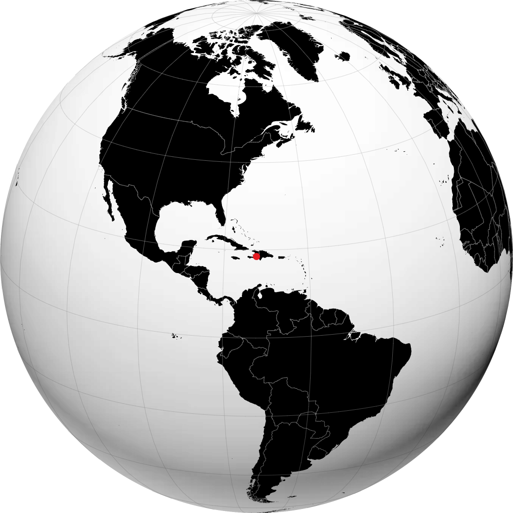 Port-au-Prince na globusie