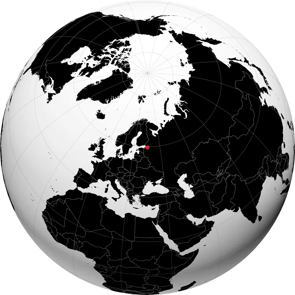 Puszkin na globusie