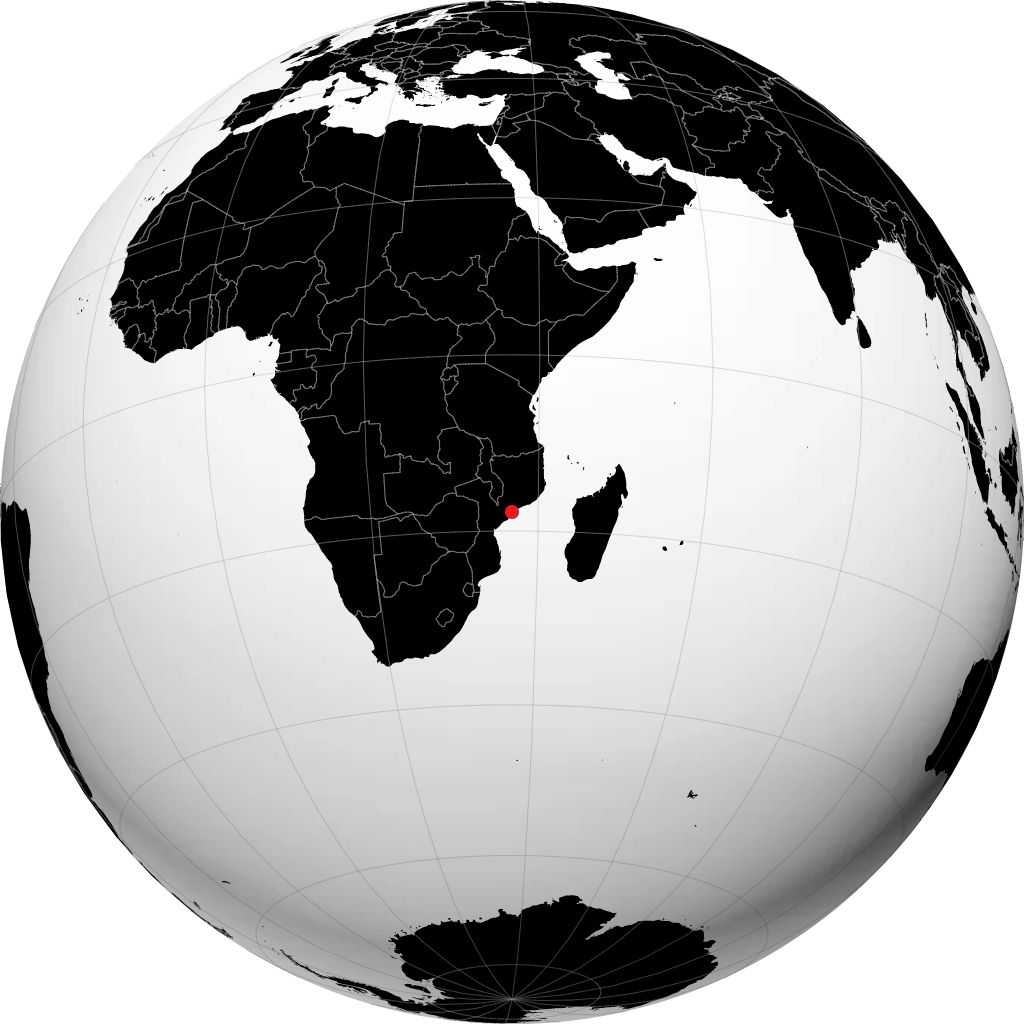 Quelimane na globusie