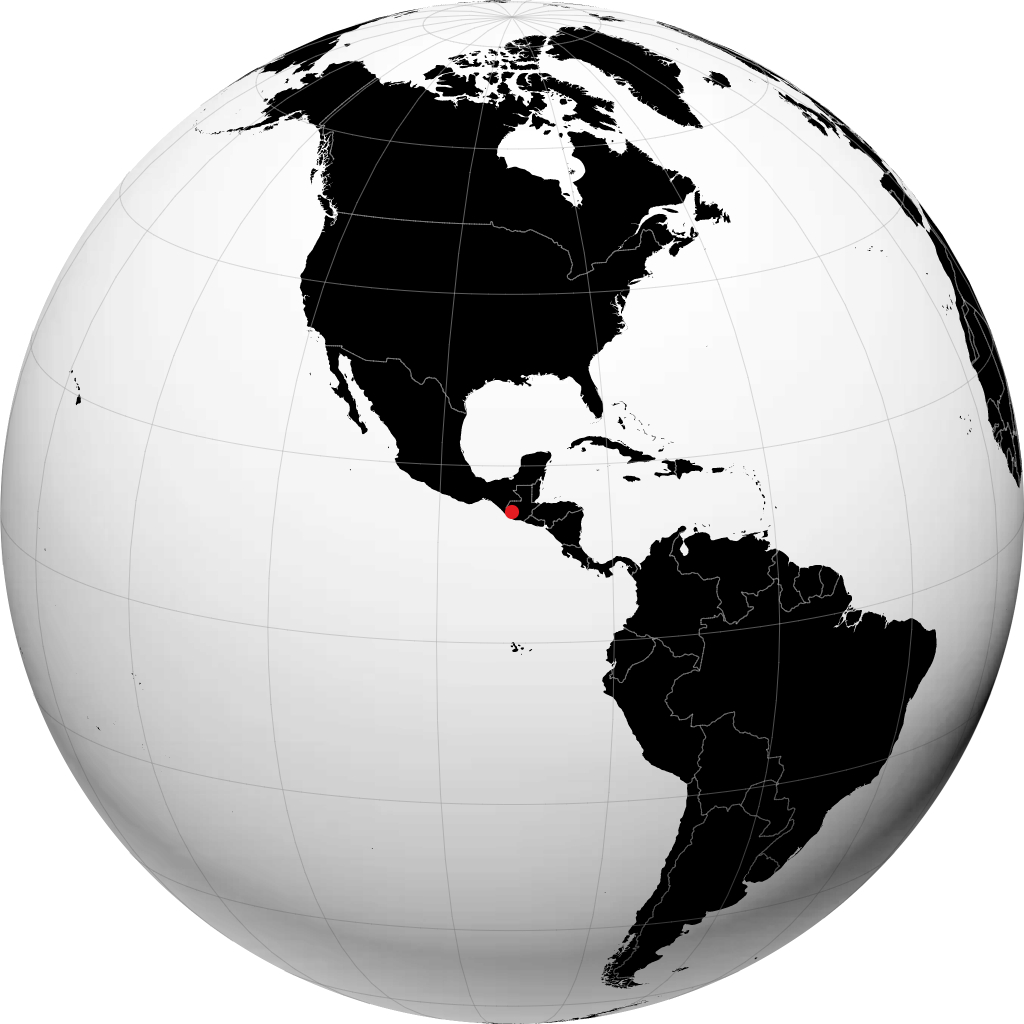 Quetzaltenango na globusie