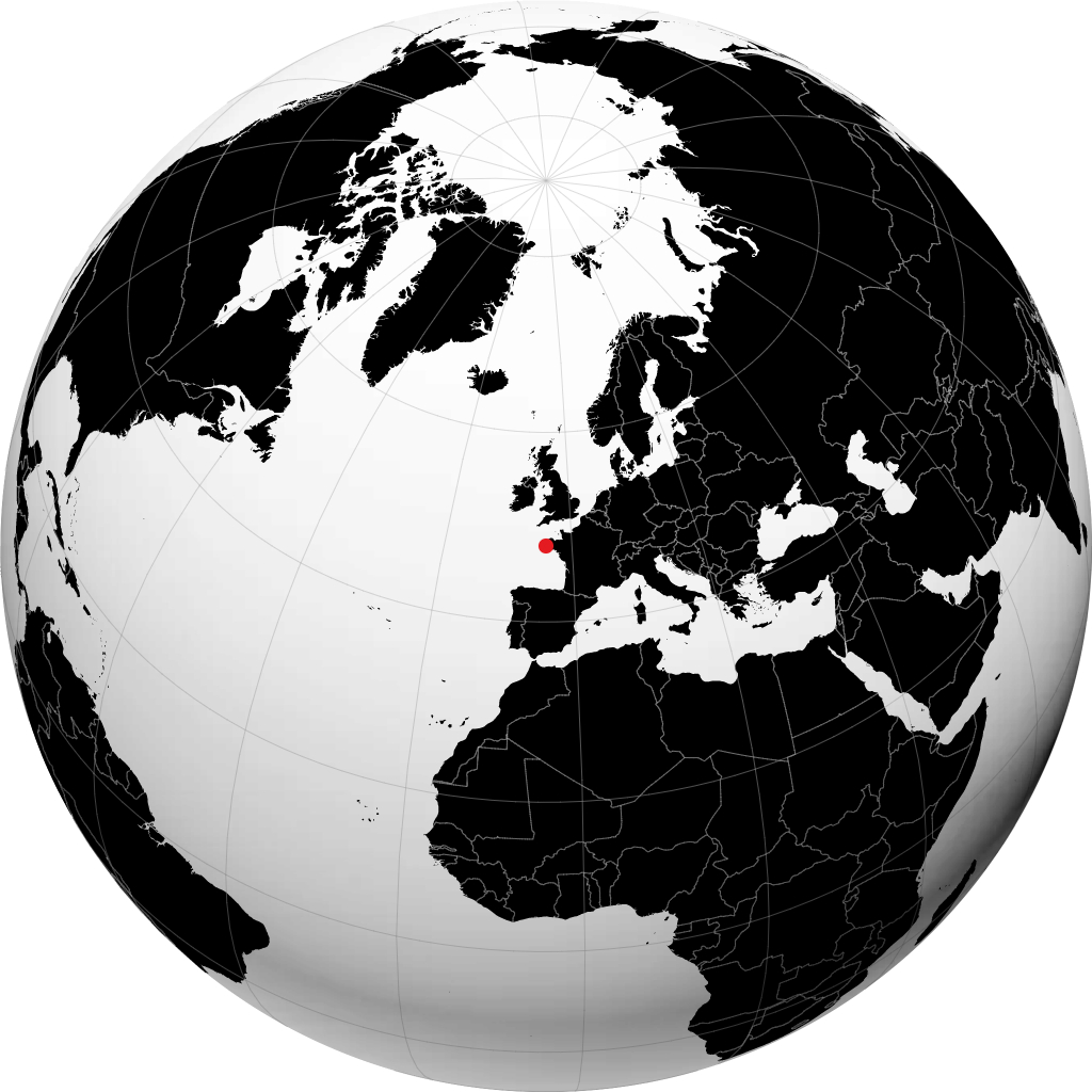 Quimper na globusie
