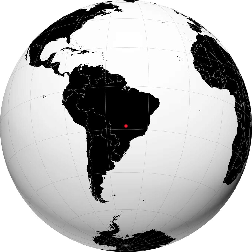 Quirinópolis na globusie