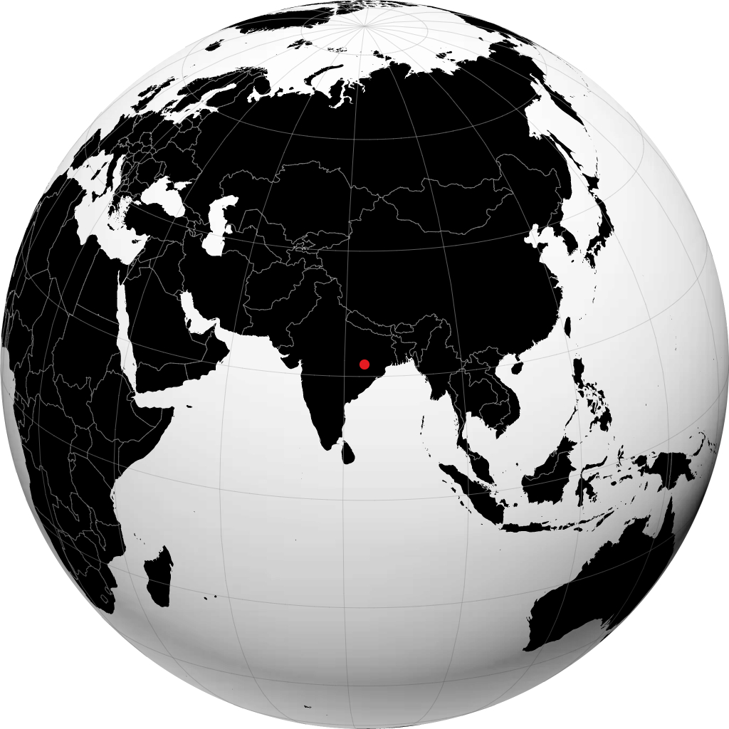 Raigarh na globusie