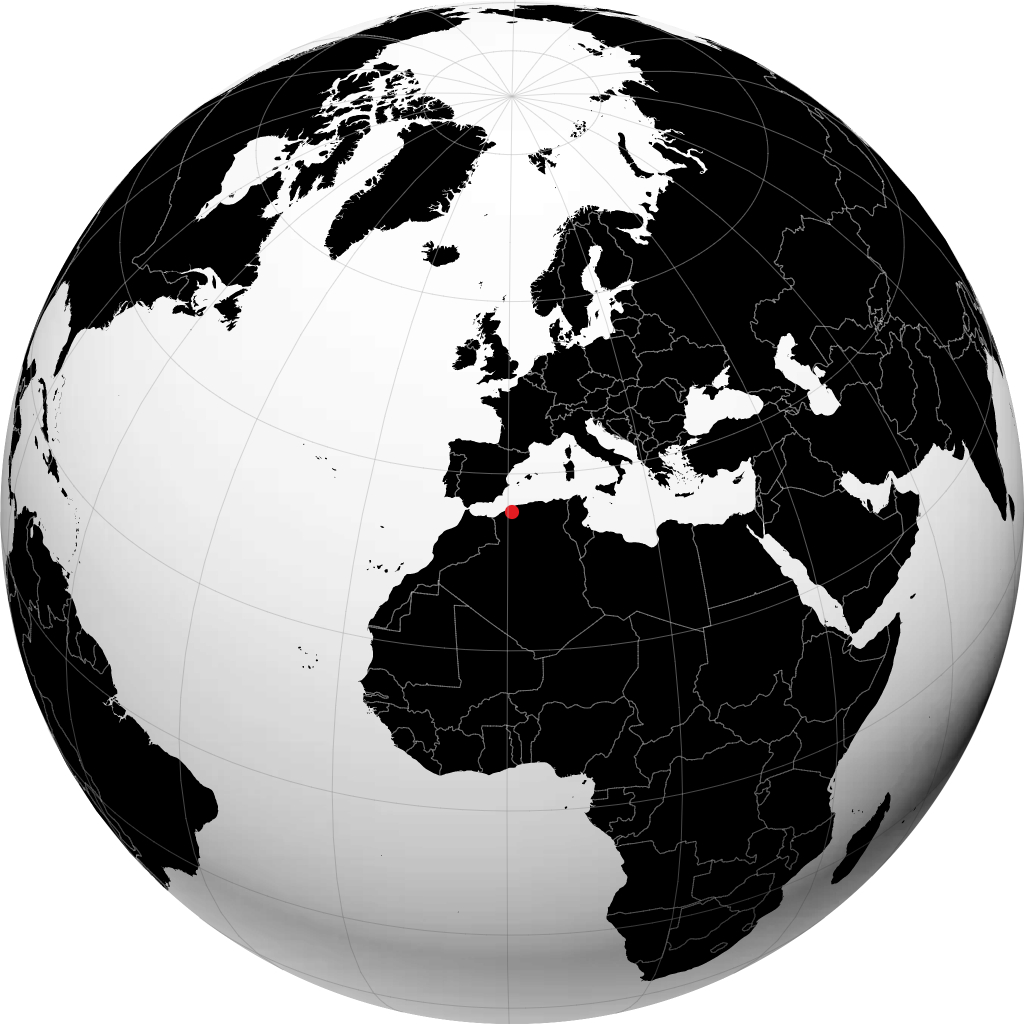 Relizane na globusie