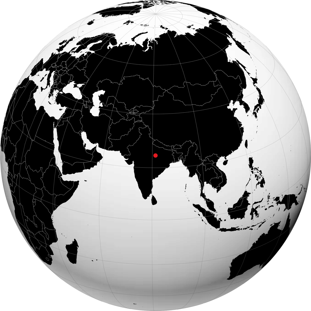 Rewa na globusie