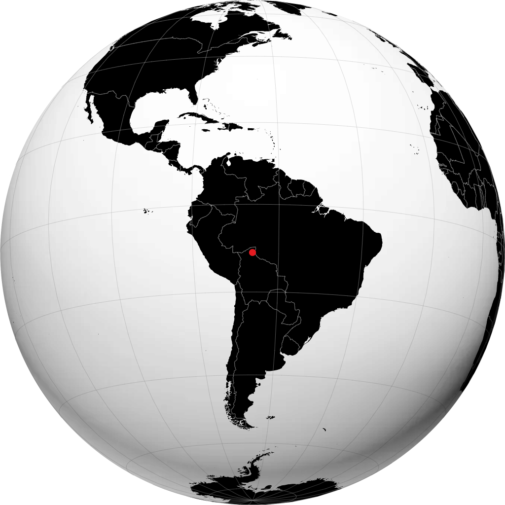 Riberalta na globusie
