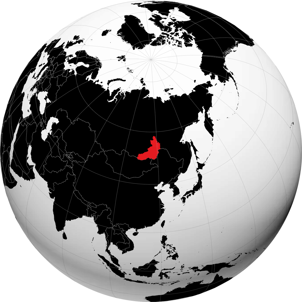 Kraj Zabajkalski na globusie