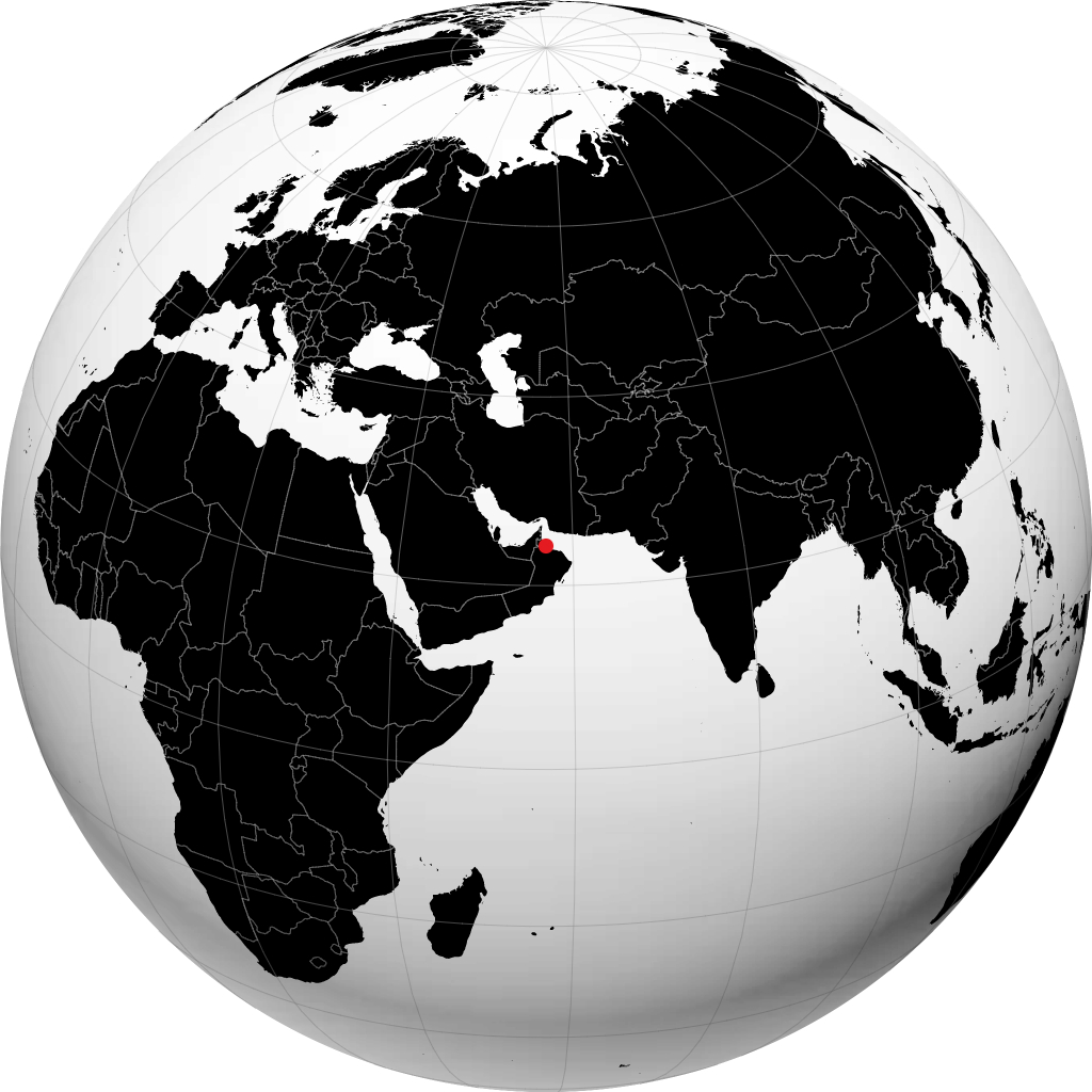 Saham na globusie