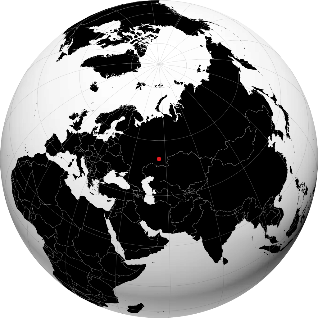 Saławat na globusie