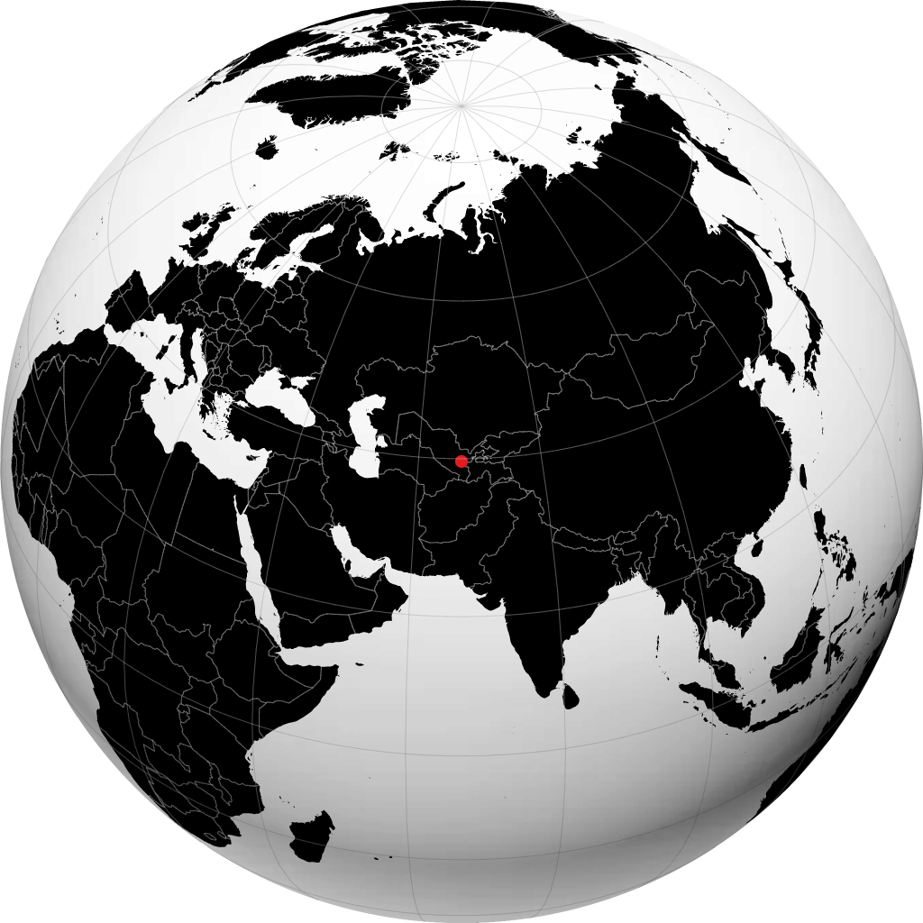 Samarkanda na globusie
