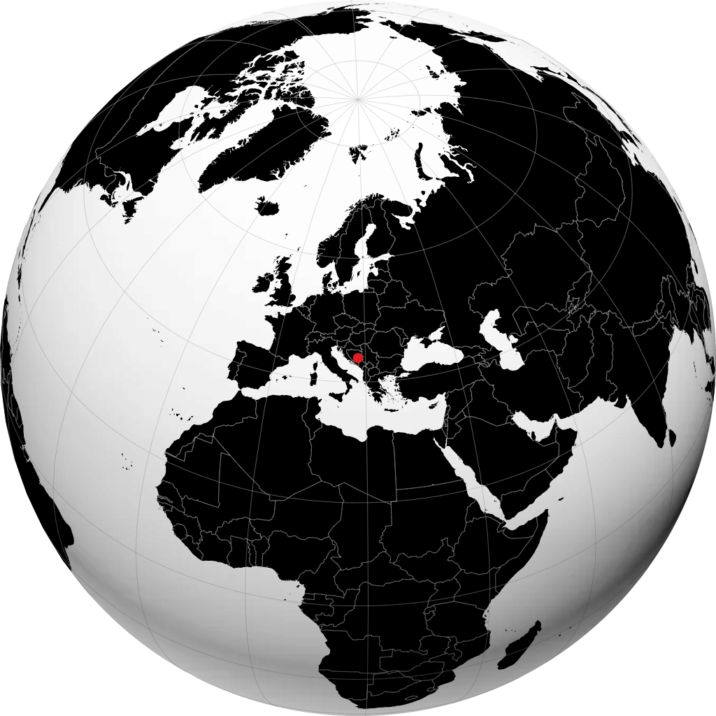 Sarajewo na globusie
