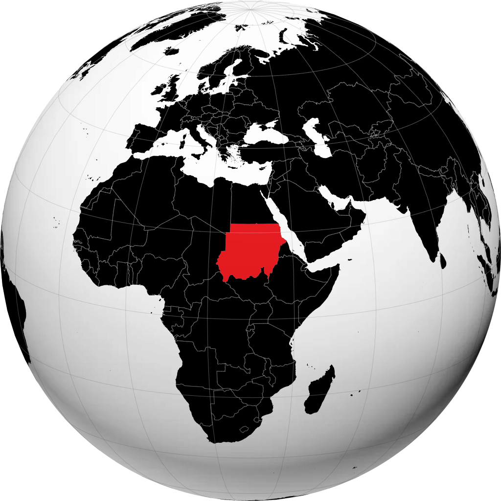 Sudan na globusie