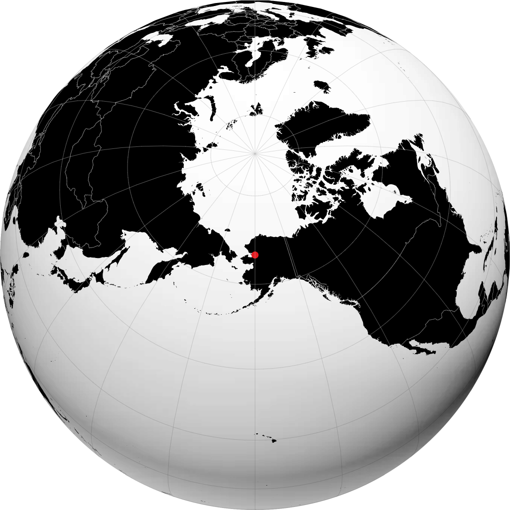 Selawik na globusie