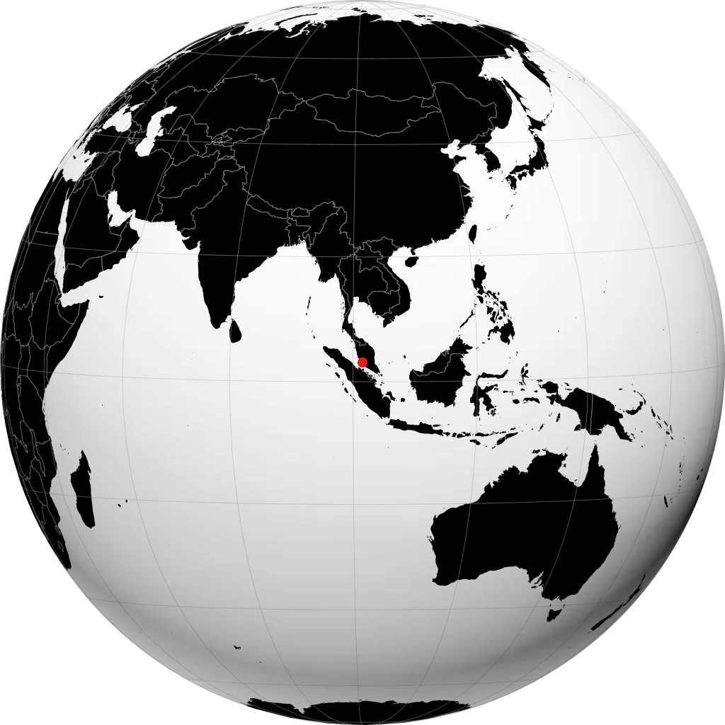 Shah Alam na globusie