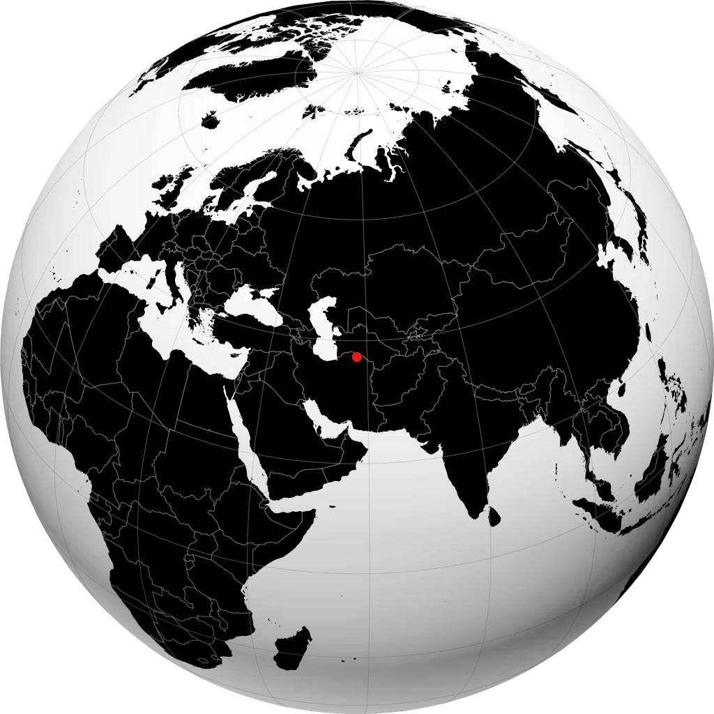 Shirvan na globusie