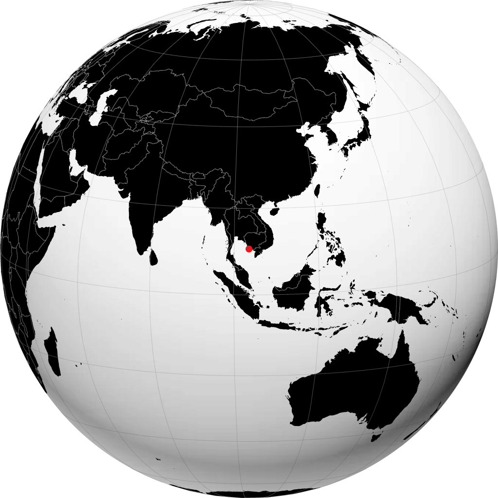 Sihanoukville na globusie