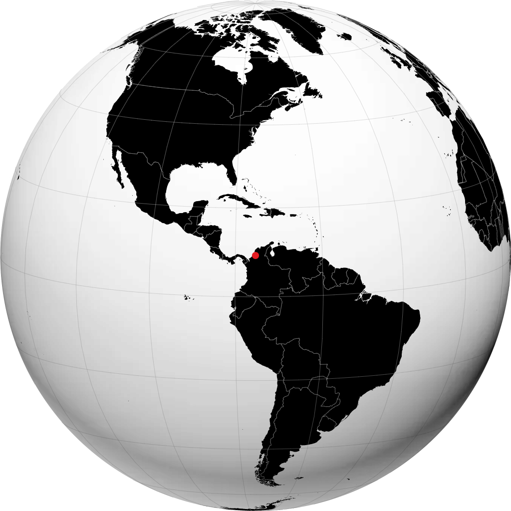 Sincelejo na globusie