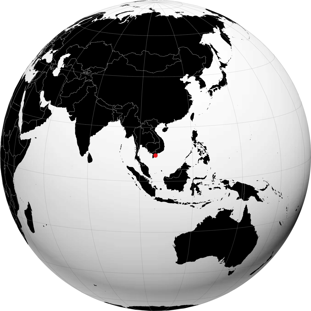 Soc Trang na globusie