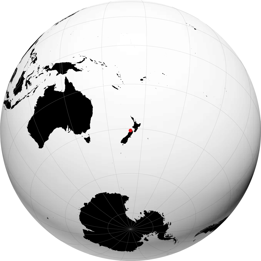 Takaka na globusie