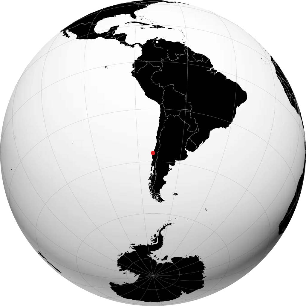 Talcahuano na globusie