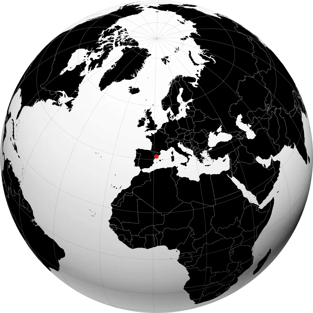 Tarragona na globusie