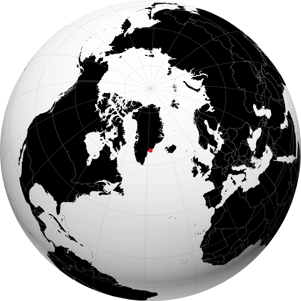 Tasiilaq na globusie