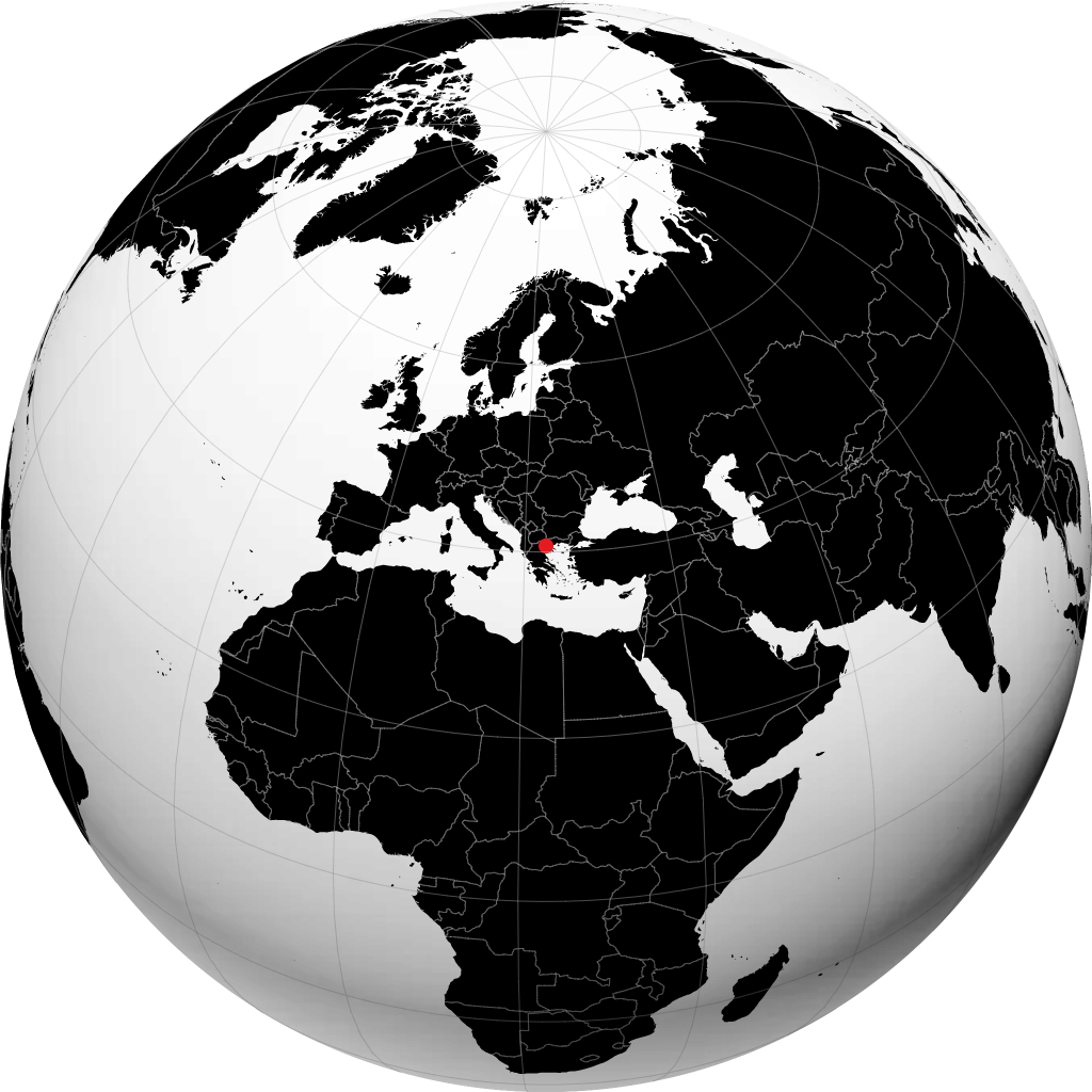 Saloniki na globusie