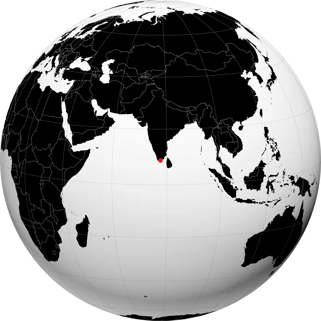 Tirunelveli na globusie