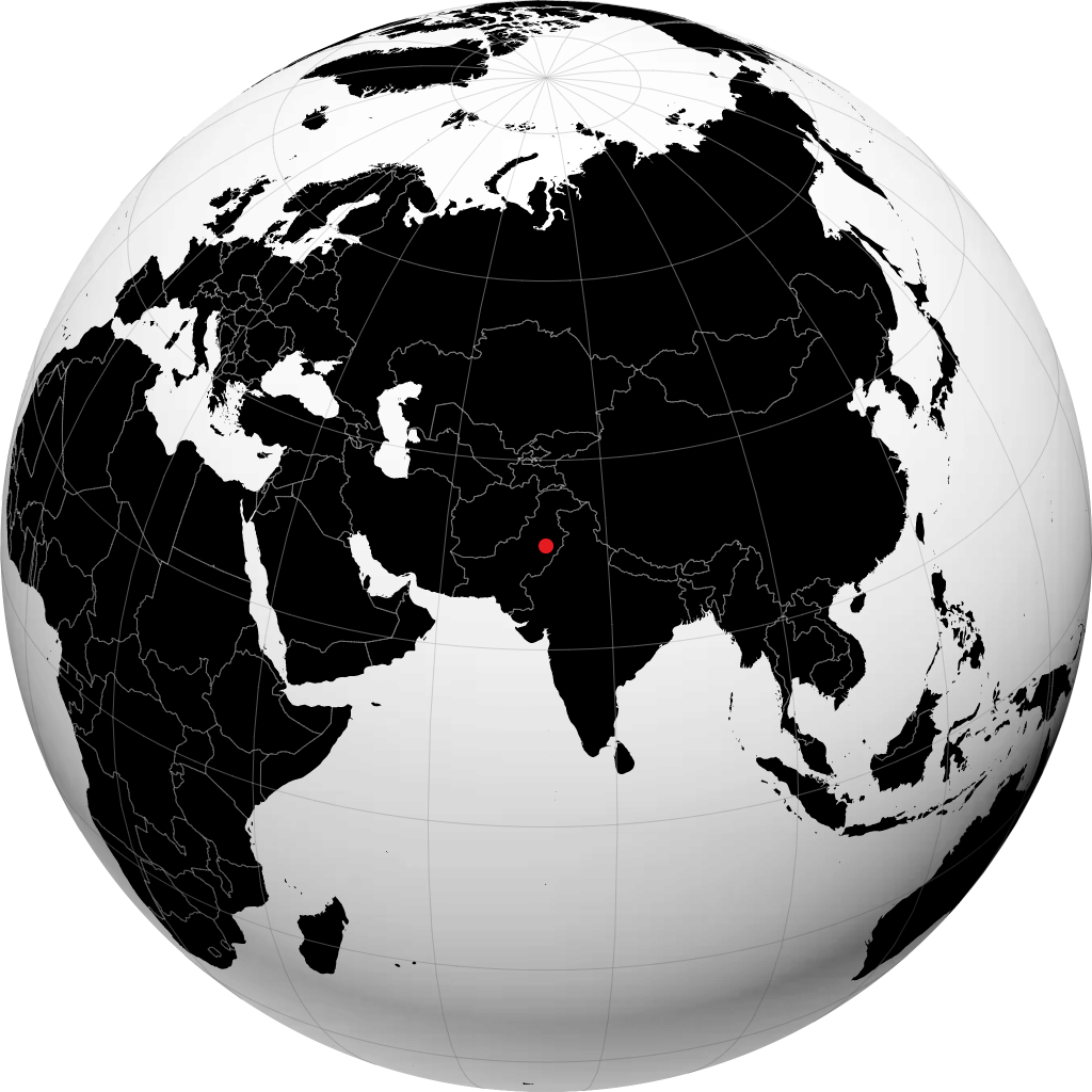 Toba Tek Singh na globusie