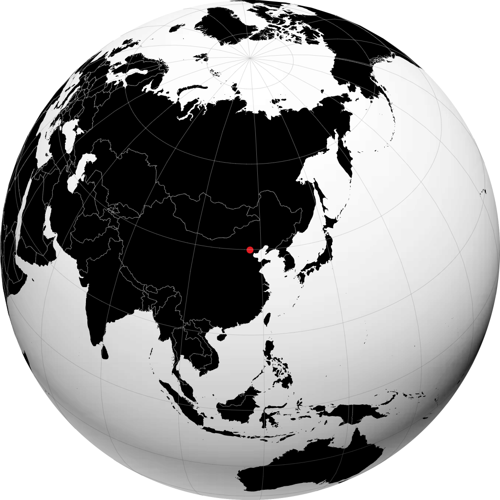Tongzhou na globusie