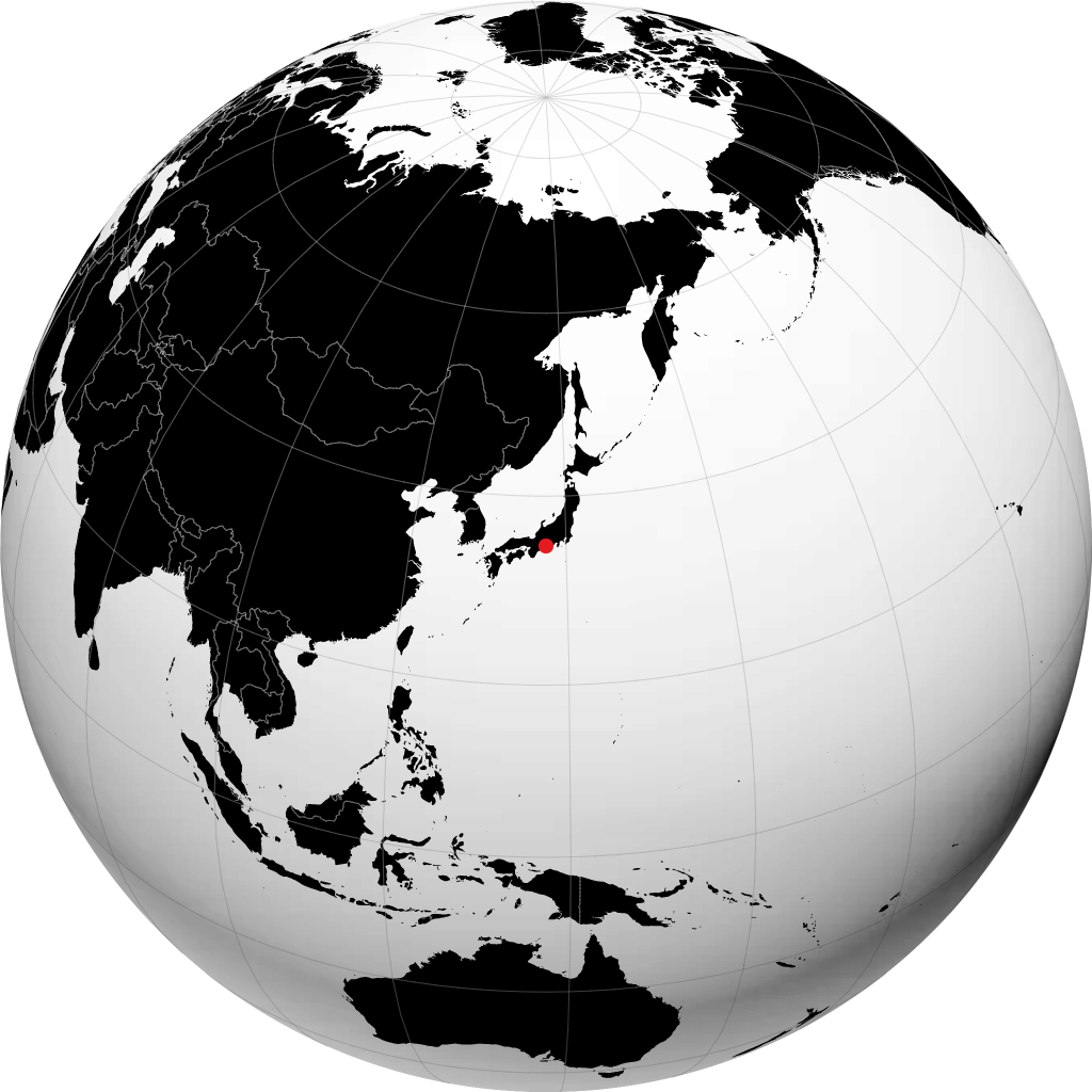 Toyohashi na globusie