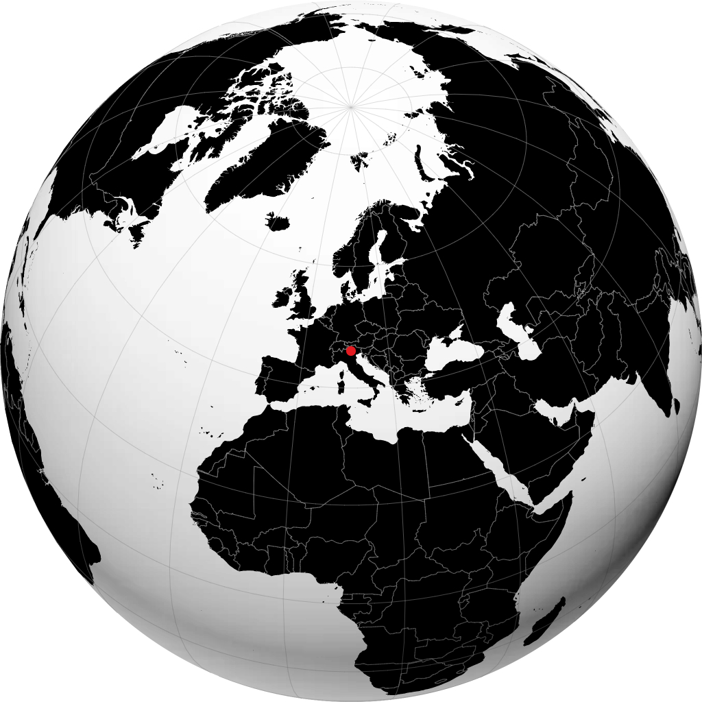 Trydent na globusie